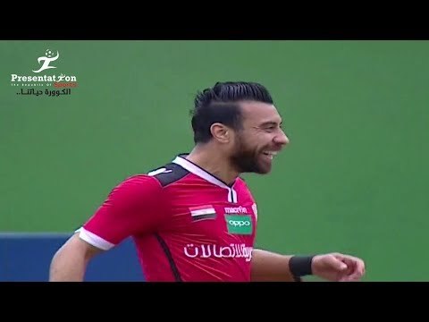 الهدف الأول لـ طلائع الجيش امام طنطا صلاح أمين الجولة الـ 23 الدوري المصري