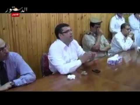 محافظ المنوفية يوقف المسئولين عن المياة بقرية صنصفط