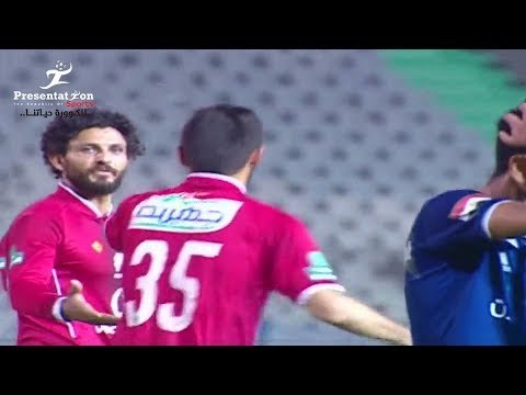 الهدف الخامس لـ الأهلي امام النصر كريم نيدفيد الجولة الـ 25 الدوري المصري