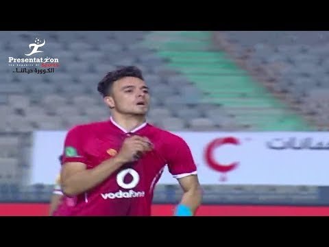 الهدف الرابع لـ الأهلي امام النصر صلاح محسن الجولة الـ 25 الدوري المصري
