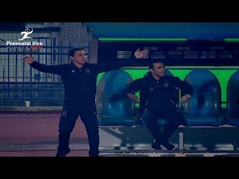 جونيور أجاي يهدر فرصة هدف غريبه امام الإنتاج الحربي | الجولة الـ 26 الدوري المصري