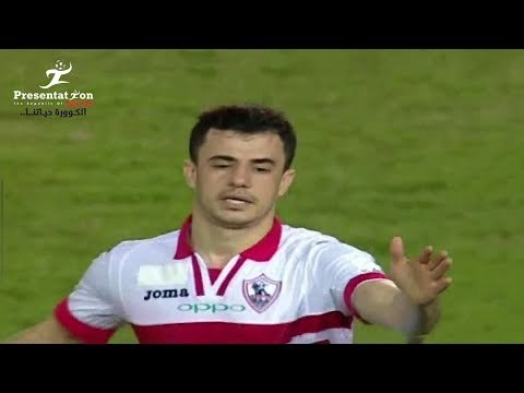 الهدف الثاني لـ الزمالك امام النصر محمود حمدي الونش الجولة الـ 26 الدوري المصري