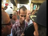 مشادات كلامية بين متظاهري العروبة