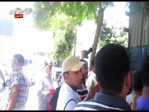 وقفة احتجاجية لعمال بتروجيت أمام مجلس الوزراء