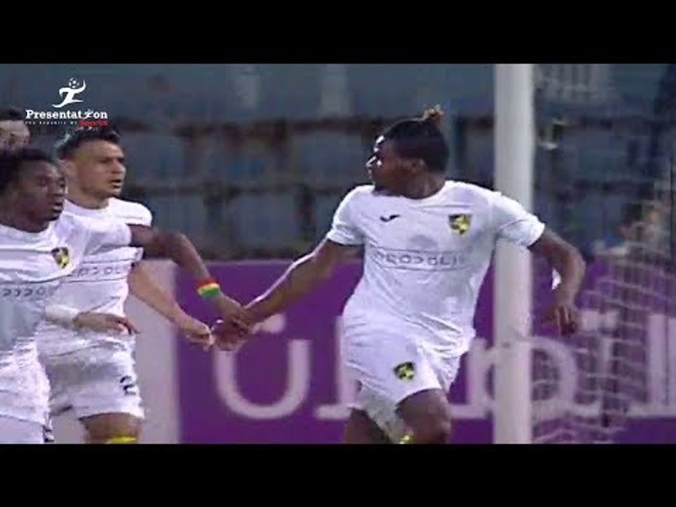 الدوري المصري| الهدف الأول لـ وادي دجلة امام الإسماعيلي " باتريك مالو " الجولة الـ 28 الدوري المصري