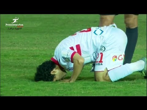 الدوري المصري| الهدف الأول لـ الزمالك امام الرجاء أحمد مدبولي الجولة الـ 29 الدوري المصري