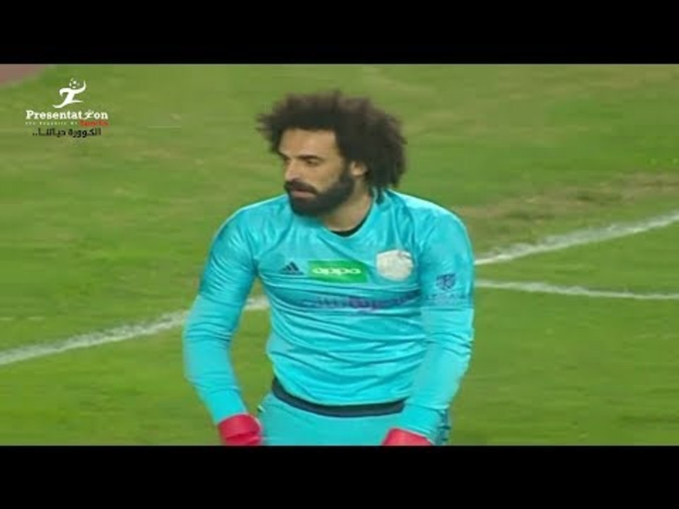 الدوري المصري| الهدف الأول لسموحه امام المقاولون العرب " محمد حمدي زكي " الجولة الـ 29 الدوري المصري