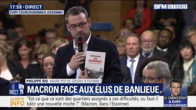 Il y a une profonde rupture d'égalité républicaine dans les quartiers populaires : le maire de Grigny interpelle Emmanuel Macron