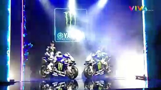 Valentino Rossi dan Vinales Pamer Warna Baru Yamaha MotoGP!!