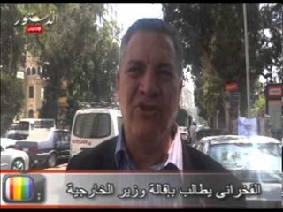 الفخرانى يطالب بإقالة وزير الخارجية