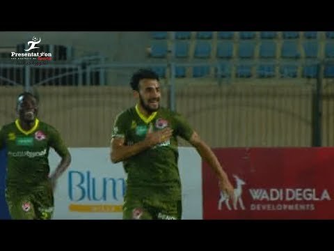 الهدف الثاني لـ الأسيوطي امام وادي دجلة مهند لاشين الجولة الـ 31 الدوري المصري