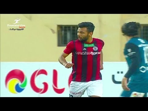 الهدف الأول لـ الداخلية امام إنبي محمود منصور الجولة الـ 31 الدوري المصري