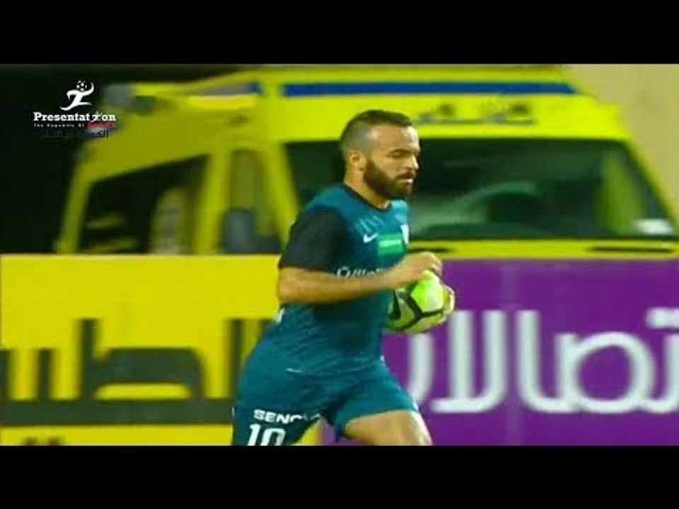 الهدف الأول لـ إنبي امام الداخلية  " محمد مجدي...