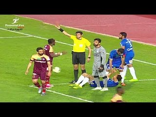 هدف مصر المقاصة امام سموحه الملغي من قبل الحكم " جهاد جريشة "
