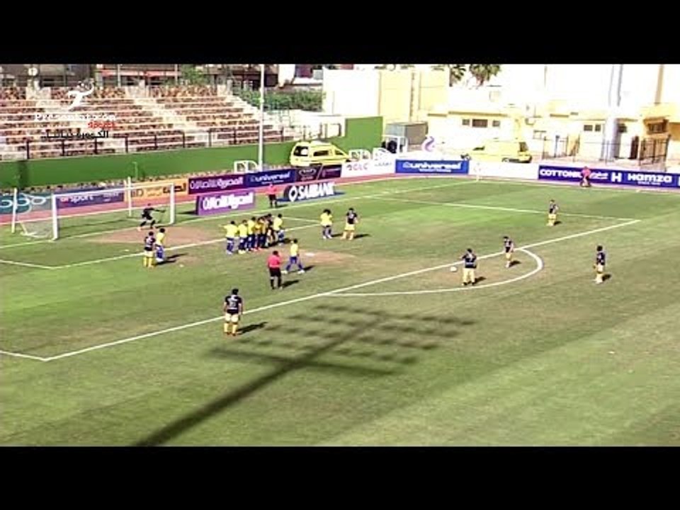 الهدف الأول لـ الإنتاج الحربي امام طنطا " خالد قمر " الجولة الـ 31 الدوري المصري