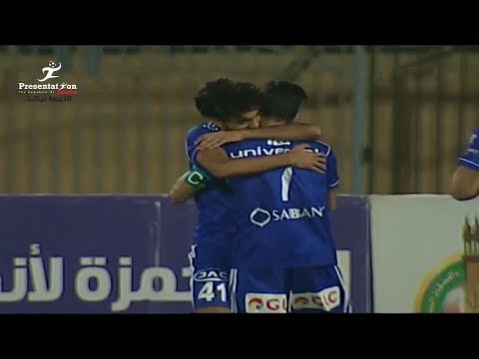 الهدف الرابع لـ المقاولون امام طلائع الجيش " مح...