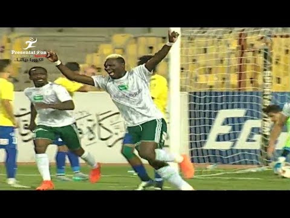 الهدف الثاني لـ المصري امام طنطا " بانيسه " الج...