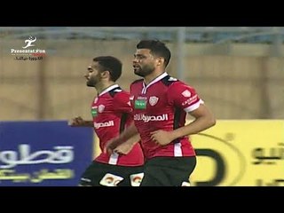 الهدف الأول لـ طلائع الجيش امام المقاولون " خالد سطوحي " الجولة الـ 33 الدوري المصري
