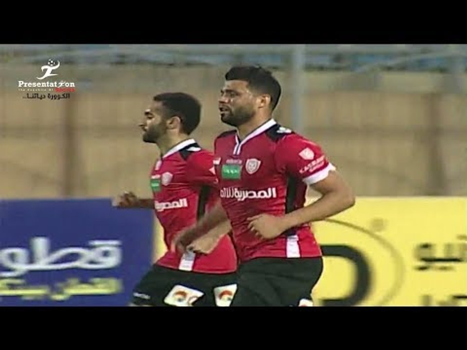 الهدف الأول لـ طلائع الجيش امام المقاولون " خالد سطوحي " الجولة الـ 33 الدوري المصري