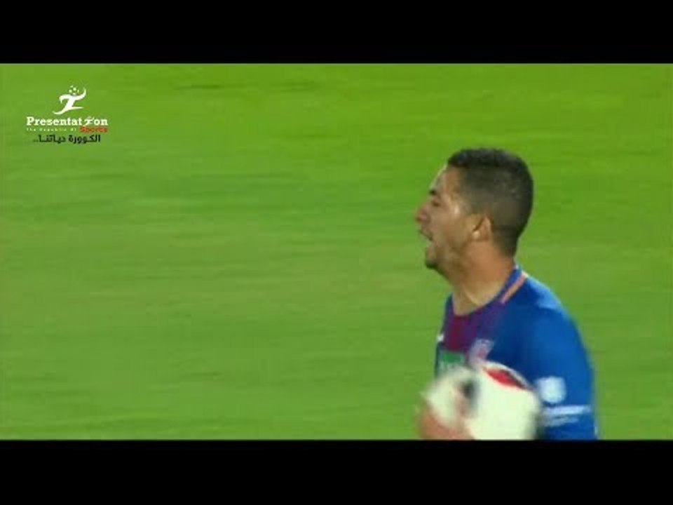 الهدف الأول لـ بتروجت امام الأهلي " عمر النجدي...