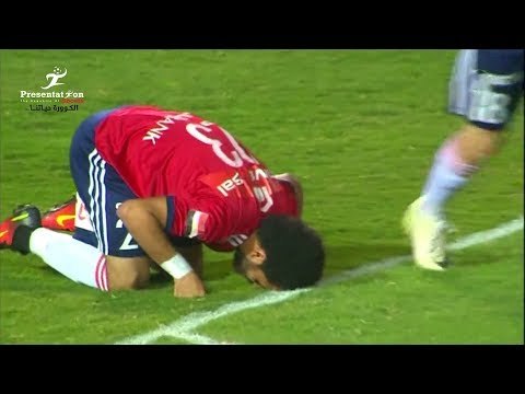 الهدف الأول لـ النصر امام إنبي جون مانجا الجولة الـ 33 الدوري المصري