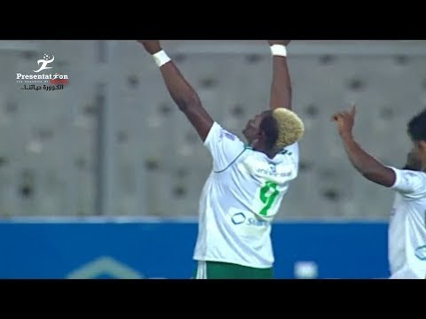 الهدف الأول لـ المصري امام سموحه بانسيه الجولة الـ 34 الدوري المصري
