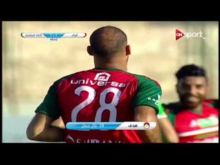 الهدف الاول لـ الرجاء امام الاتحاد " بلال جمال " الجولة الـ 34 الدوري المصري