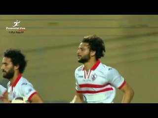 الهدف الأول لـ الزمالك امام الانتاج الحربي " محمود علاء " دور الـ 8 كأس مصر 2017 - 2018