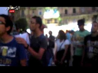 وقفة لحركة نضال بطلعت حرب تضامناً مع مهند سمير