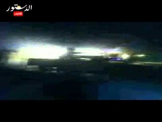 النيران تلتهم اتوبيسين للإخون بـ " عبدالمنعم رياض "