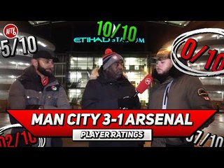 Man City 3-1 Arsenal | We Are Nowhere Near City's Level! | Player Ratings Ft DT & Moh