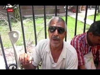 مصابو الثورة يتهمون الإخوان بتدمير خيمة اعتصامهم