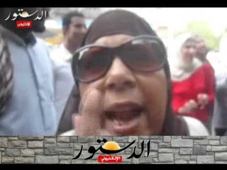 انصار عكاشة يسبون مرسي والإخوان أمام مجلس الدولة