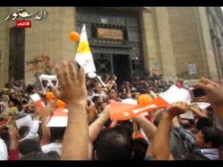 وصول أبو الفتوح لدار القضاء لتقديم توكيلات مصر القوية