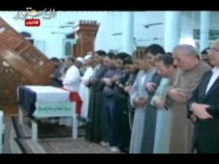 تشييع جثمان شهيد الشرطة بالعريش بقريته بكفر الشيخ