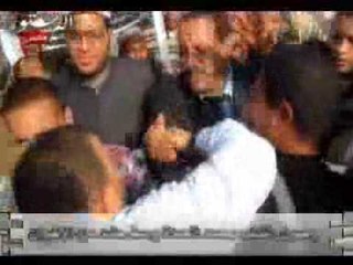 وصول النائب محمد العمدة وسط حشد من الاخوان