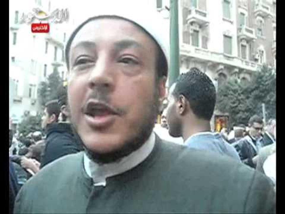الازهري يدعو لنصرة الثورة و هلاك الإخوان