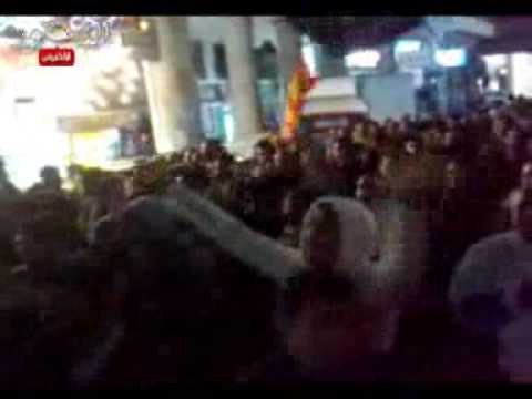 مظاهرة تضم أكثر من 2000 شخص من الاحزاب المدنية ببورسعيد