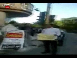 وقفة اخوانية مؤيدة للدستور بالأقصر