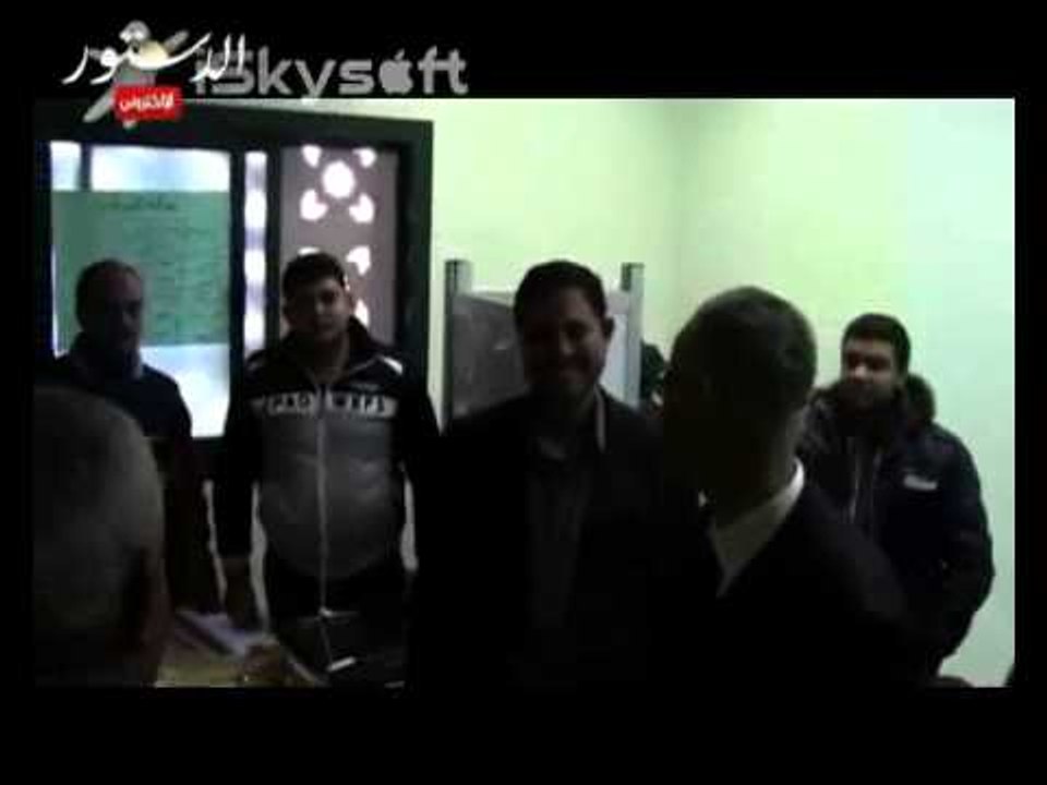 جولة تفقدية لمحافظ المنوفية للاطمئنان على الاستفتاء