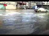 الأمطار تغرق شوارع وقرى محافظة الفيوم