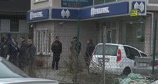 Halkbank'ın Makedonya'daki Şubesinde Uzun Namlulu Silahlarla Soygun Düzenlendi