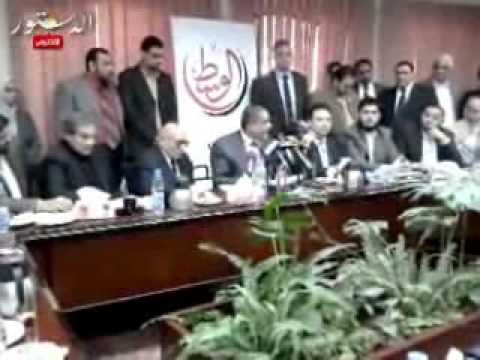 حزب الوسط يدخل فى تحالف انتخابي مع الأحزاب