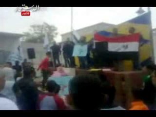 متظاهرو قنا:انا مش كافر..انا مش ملحد يسقط يسقط حكم الرشد