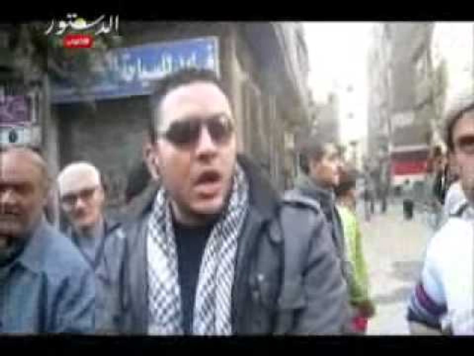 متظاهرو التحرير يسقط يسقط حكم المرشد