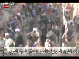 مسيرات الطرق الصوفية بالأقصر احتفالا بالمولد النبوي