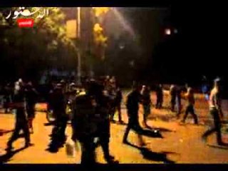 تجدد الإشتباكات بقصر النيل فور دخول البلاك بلوك
