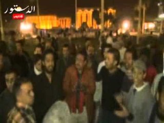 العشرات من القوى الثورية يتظاهرون بالأقصر ليلا فى جمعة الخلاص