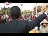 تظاهر طلاب جامعة حلوان اعتراضاً على زيادة المصروفات