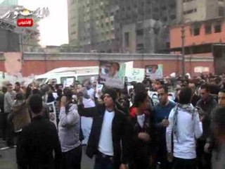 مسيرة قصر النيل لمرسي ارحل يا فاقد الشرعية